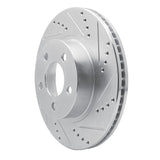 R1 Concepts 2001-2011 Ford Explorer Sport Trac Front Right Drilled & Slotted Silver Brake Rotor by R1 Concepts 631-54171R