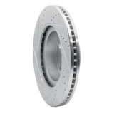 R1 Concepts 2001-2011 Ford Explorer Sport Trac Front Right Drilled & Slotted Silver Brake Rotor by R1 Concepts 631-54171R