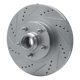 R1 Concepts 2001-2005 Ford Explorer Sport Trac Front Left Drilled & Slotted Silver Brake Rotor by R1 Concepts 631-54172L