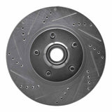 R1 Concepts 2001-2005 Ford Explorer Sport Trac Front Left Drilled & Slotted Silver Brake Rotor by R1 Concepts 631-54172L