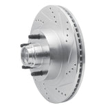 R1 Concepts 2001-2005 Ford Explorer Sport Trac Front Right Drilled & Slotted Silver Brake Rotor by R1 Concepts 631-54172R
