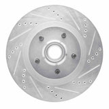 R1 Concepts 2001-2005 Ford Explorer Sport Trac Front Right Drilled & Slotted Silver Brake Rotor by R1 Concepts 631-54172R