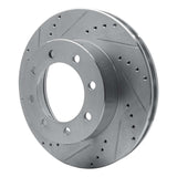 R1 Concepts 1999-2004 Ford F-550 Super Duty Front Left Drilled & Slotted Silver Brake Rotor by R1 Concepts 631-54175L