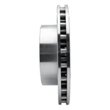 R1 Concepts 1999-2004 Ford F-550 Super Duty Front Left Drilled & Slotted Silver Brake Rotor by R1 Concepts 631-54175L