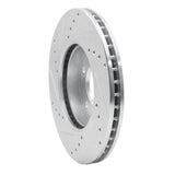 R1 Concepts 2001-2007 Ford Escape Front Right Drilled & Slotted Silver Brake Rotor by R1 Concepts 631-54177R