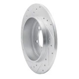Dynamic Friction 2002-2010 Ford Explorer Rear Right Drilled & Slotted Silver Brake Rotor by Dynamic Friction Company 631-54178R