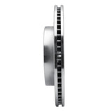Dynamic Friction 2002-2005 Ford Explorer Front Left Drilled & Slotted Silver Brake Rotor by Dynamic Friction Company 631-54179L