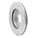 Dynamic Friction 2002-2005 Ford Explorer Front Right Drilled & Slotted Silver Brake Rotor by Dynamic Friction Company 631-54179R