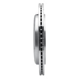 Dynamic Friction 2002-2006 Ford Expedition Rear Left Drilled & Slotted Silver Brake Rotor by Dynamic Friction Company 631-54181L