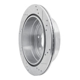 Dynamic Friction 2004-2011 Ford F-150 4WD Rear Left Drilled & Slotted Silver Brake Rotor by Dynamic Friction Company 631-54189L