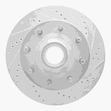 Dynamic Friction 2003-2005 Ford Excursion Front Right Drilled & Slotted Silver Brake Rotor by Dynamic Friction Company 631-54190R