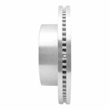Dynamic Friction 2005-2012 Ford F-350 Super Duty 4WD Front Right Drilled & Slotted Silver Brake Rotor by Dynamic Friction Company 631-54196R
