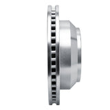 Dynamic Friction 2008-2019 Ford E-350 Super Duty Rear Right Drilled & Slotted Silver Brake Rotor by Dynamic Friction Company 631-54210R