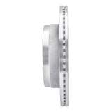 Dynamic Friction 2012-2014 Ford F-150 RWD Rear Right Drilled & Slotted Silver Brake Rotor by Dynamic Friction Company 631-54218R