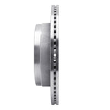 Dynamic Friction 2012-2020 Ford F-150 4WD Rear Left Drilled & Slotted Silver Brake Rotor by Dynamic Friction Company 631-54220L