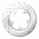 R1 Concepts 15-25 Ford Transit-150 Rear Right Drilled & Slotted Silver Brake Rotor by R1 Concepts RNC-631-54228R
