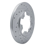 Dynamic Friction 2015-2025 Ford Transit-250 Rear Right Drilled & Slotted Silver Brake Rotor by Dynamic Friction Company 631-54229R