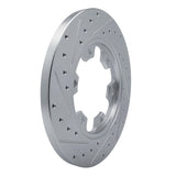 Dynamic Friction 2015-2025 Ford Transit-250 Rear Right Drilled & Slotted Silver Brake Rotor by Dynamic Friction Company 631-54229R