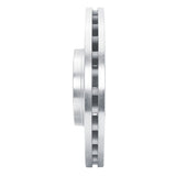 Dynamic Friction 2014-2019 Ford Transit-350/SRW Front Right Drilled & Slotted Silver Brake Rotor by Dynamic Friction Company 631-54232R