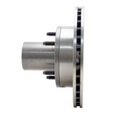 R1 Concepts 1994-1995 Ford Bronco Front Left Drilled & Slotted Silver Brake Rotor by R1 Concepts 631-54237L