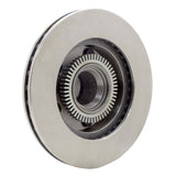 R1 Concepts 1994-1995 Ford F-150 4WD Front Right Drilled & Slotted Silver Brake Rotor by R1 Concepts 631-54237R