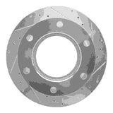 R1 Concepts 1983-1999 Ford LN600 Short Conventional (w/Front Rotors) Front Right Drill/Slot Silver Brake Rotor by R1 Concepts 631-54244R