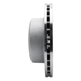 R1 Concepts 1973-2024 Beaver Motorcoach Contessa Rear Left/Front Left Left Drill & Slot Silver Brake Rotor