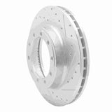 R1 Concepts 1989-2024 Beaver Motorcoach Contessa Front Right Right/Rear Right Drill & Slot Silver Brake Rotor by R1 Concepts 631-54256R