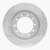 R1 Concepts 1989-2024 Beaver Motorcoach Contessa Front Right Right/Rear Right Drill & Slot Silver Brake Rotor by R1 Concepts 631-54256R