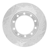 R1 Concepts 1989-2024 Beaver Motorcoach Contessa Front Right Right/Rear Right Drill & Slot Silver Brake Rotor by R1 Concepts 631-54256R