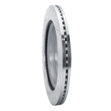 Dynamic Friction 2018-2021 Ford F-150 4WD Rear Right Drilled & Slotted Silver Brake Rotor by Dynamic Friction Company 631-54267R