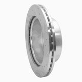 Dynamic Friction 2019-2025 Ford Ranger (USA/Canada) Rear Left Drilled & Slotted Silver Brake Rotor by Dynamic Friction Company 631-54276L