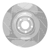 Dynamic Friction 2021-2025 Ford Mustang Mach-E Front Left Drilled & Slotted Silver Brake Rotor by Dynamic Friction Company 631-54295L