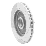 R1 Concepts 1984-1987 Lincoln Mark VII Front Left Drilled & Slotted Silver Brake Rotor by R1 Concepts 631-55001L