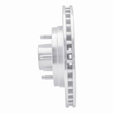 R1 Concepts 1984-1987 Lincoln Continental Front Right Drilled & Slotted Silver Brake Rotor by R1 Concepts 631-55001R