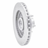 R1 Concepts 1984-1987 Lincoln Continental Front Right Drilled & Slotted Silver Brake Rotor by R1 Concepts 631-55001R