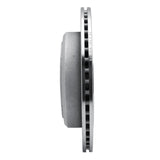 Dynamic Friction 2003-2011 Lincoln Town Car Rear Left Drilled & Slotted Silver Brake Rotor by Dynamic Friction Company 631-55003L