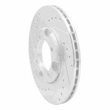 R1 Concepts 1986-1994 Mazda 323 Front Left Drilled & Slotted Silver Brake Rotor by R1 Concepts 631-56000L