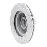 R1 Concepts 1979-1991 Ford LTD Crown Victoria Front Left Drilled & Slotted Silver Brake Rotor by R1 Concepts 631-56008L