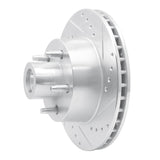 R1 Concepts 1979-1991 Ford Country Squire Front Right Drilled & Slotted Silver Brake Rotor by R1 Concepts 631-56008R