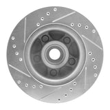 R1 Concepts 1979-1991 Ford Country Squire Front Right Drilled & Slotted Silver Brake Rotor by R1 Concepts 631-56008R