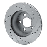 R1 Concepts 1991-1994 Ford Crown Victoria Front Left Drilled & Slotted Silver Brake Rotor by R1 Concepts 631-56009L