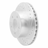 R1 Concepts 1991-1994 Ford Crown Victoria Front Right Drilled & Slotted Silver Brake Rotor by R1 Concepts 631-56009R
