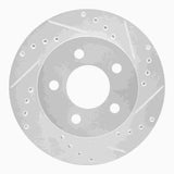 R1 Concepts 1991-1994 Ford Crown Victoria Front Right Drilled & Slotted Silver Brake Rotor by R1 Concepts 631-56009R