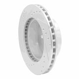 R1 Concepts 1991-1994 Ford Crown Victoria Front Right Drilled & Slotted Silver Brake Rotor by R1 Concepts 631-56009R