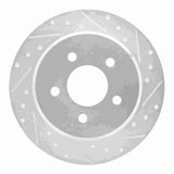 R1 Concepts 1991-1995 Ford Crown Victoria Rear Right Drilled & Slotted Silver Brake Rotor by R1 Concepts 631-56010R