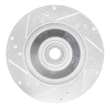R1 Concepts 1990-1991 Ford Country Squire Front Right Drilled & Slotted Silver Brake Rotor by R1 Concepts 631-56011R