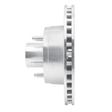 R1 Concepts 1990-1991 Ford Country Squire Front Right Drilled & Slotted Silver Brake Rotor by R1 Concepts 631-56011R