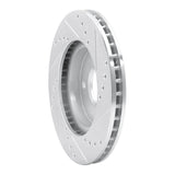 R1 Concepts 1995-2004 Ford Contour Front Left Drilled & Slotted Silver Brake Rotor by R1 Concepts 631-56013L