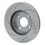 R1 Concepts 1995-2004 Ford Contour Front Right Drilled & Slotted Silver Brake Rotor by R1 Concepts 631-56013R